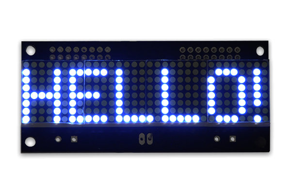 LED Matrix Display  - 32x08 - Blue