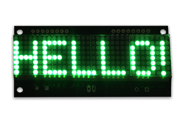 LED Matrix Display  - 32x08 - Green