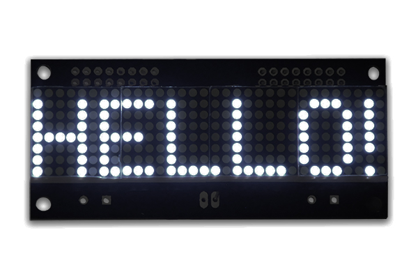 LED Matrix Display  - 32x08 - White