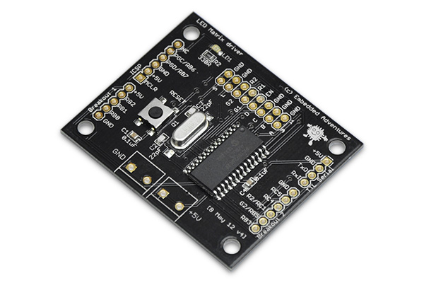 LED Matrix Display Driver